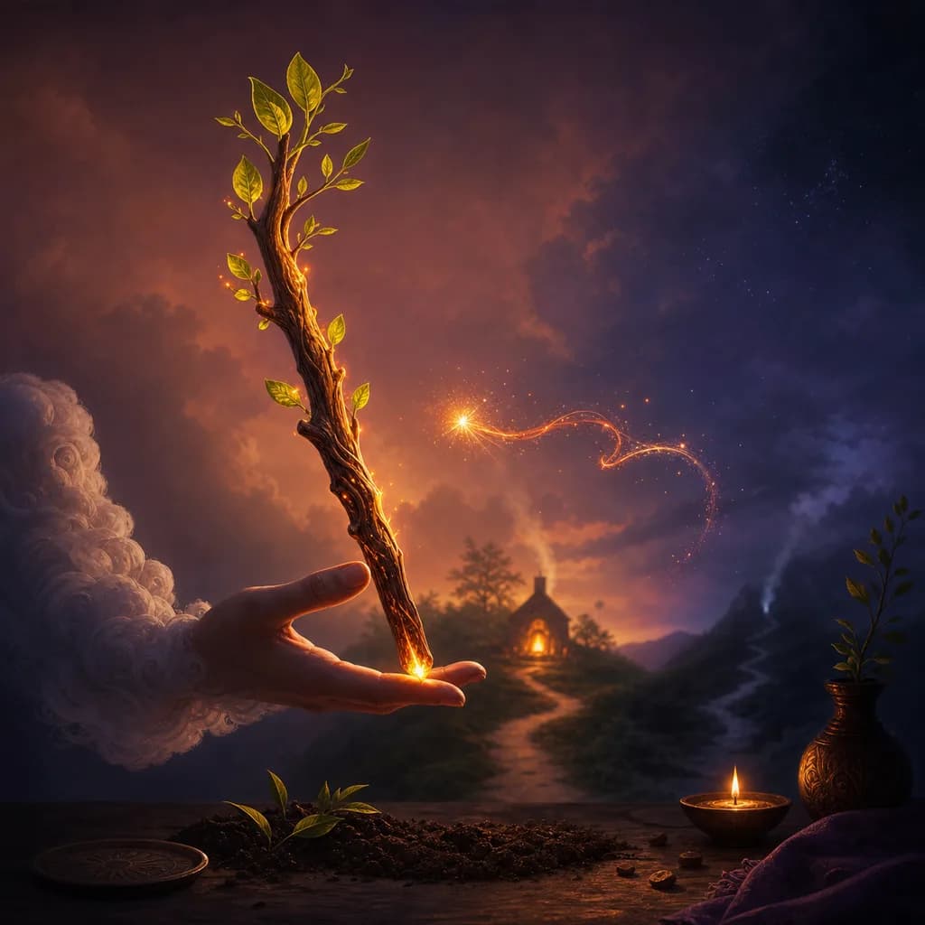 Ace of Wands as Feelings: Spark vs Fire Decoded