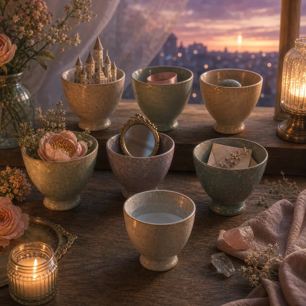圣杯七作为感觉：他爱你还是幻想