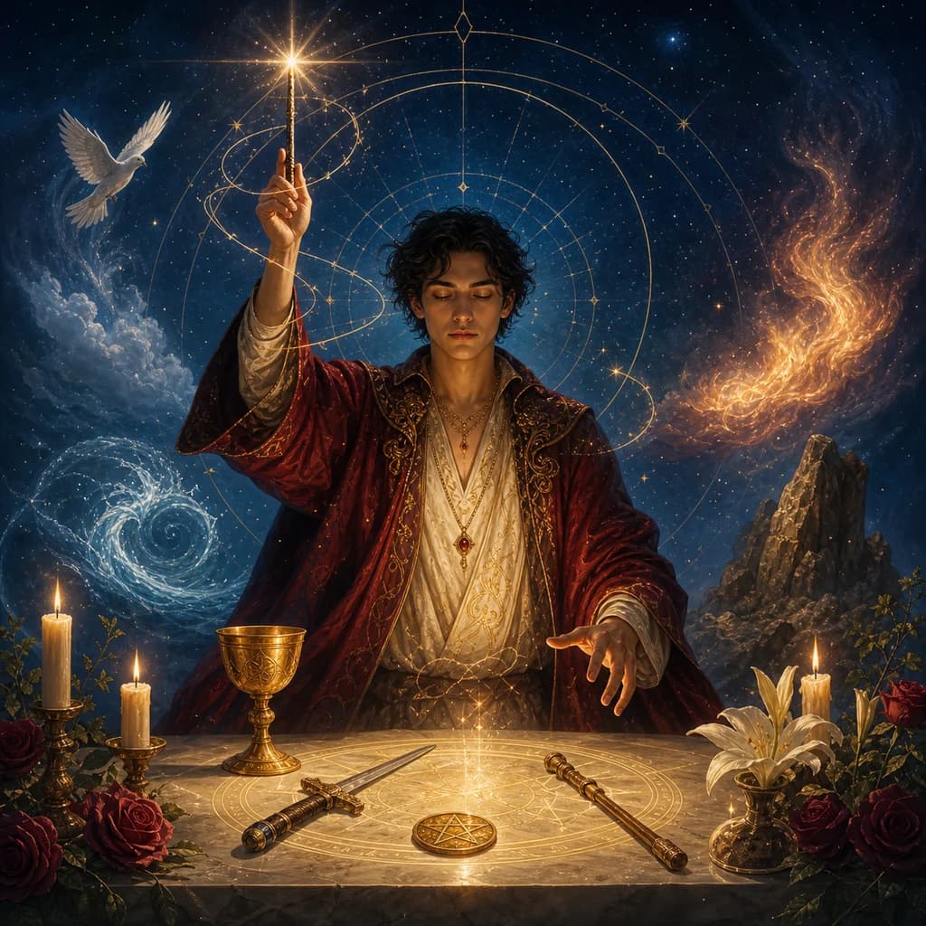 마법사(Magician) 타로 의미｜정·역방향