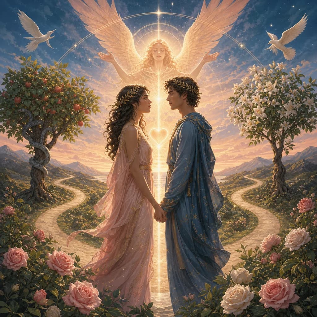 戀人牌(The Lovers)牌義:抉擇、連結與雙子座的能量